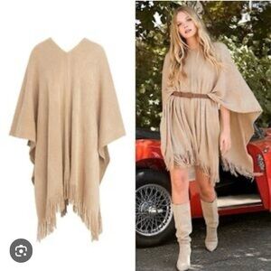 Shiraleah Rowan Poncho Rachel Zoe Curateur